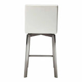 Swivel Counter Stool White Contemporary Counter Stools LOOMLAN By Moe's Home