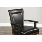 Swivel Leather Game Chair or Home Office Chair Office Chairs LOOMLAN By Sunny D