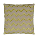 Symmetry Citron Brown Throw Pillow With Insert Throw Pillows LOOMLAN By D.V. Kap