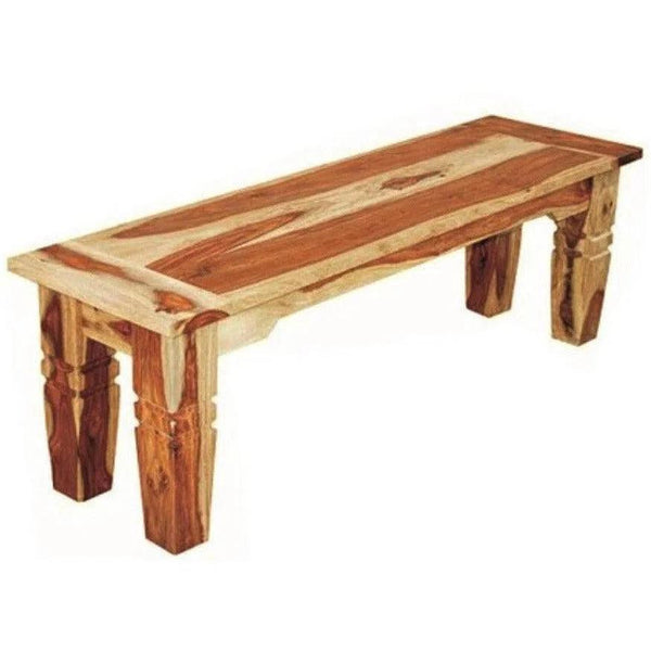 Tahoe Natural Wood Dining Bench Dining Benches LOOMLAN By LOOMLAN