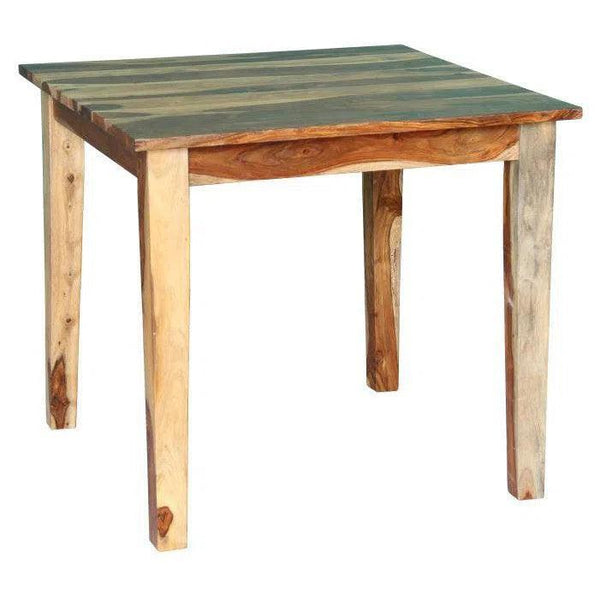 Tahoe Square Natural Wood Bar Table Bar Tables LOOMLAN By LOOMLAN