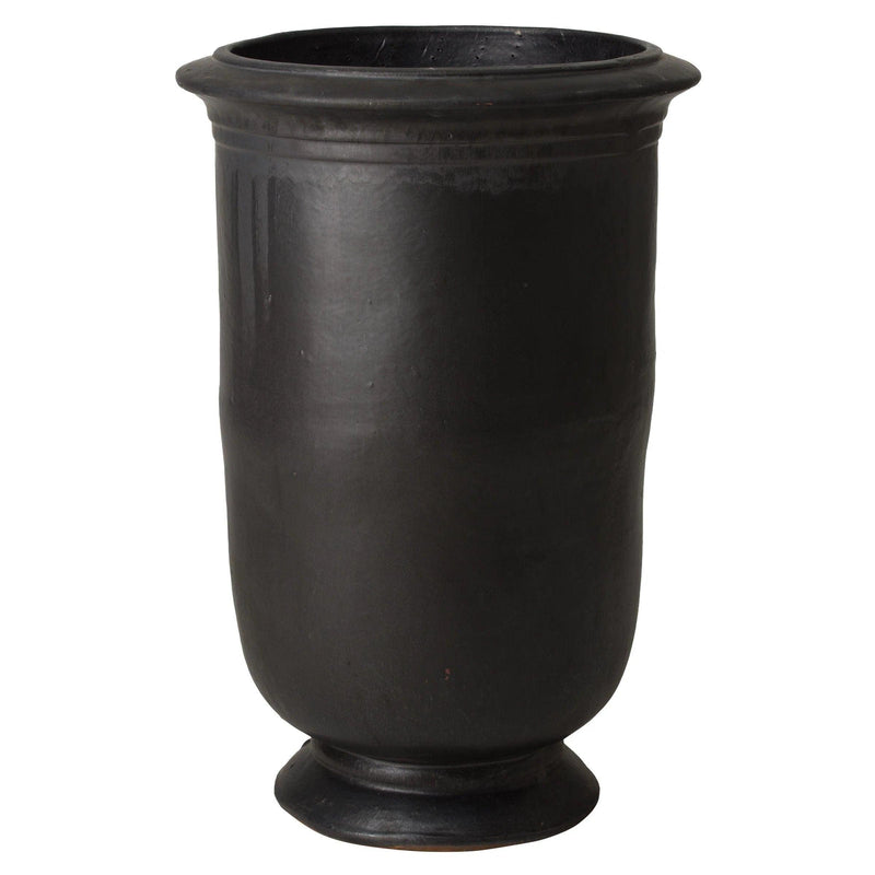 Tall Cup Ceramic Round Planter Outdoor Planters LOOMLAN By Emissary