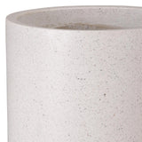 Tall Cylinder Terrazzo Round Planter Outdoor Planters LOOMLAN By Emissary