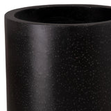 Tall Cylinder Terrazzo Round Planter Outdoor Planters LOOMLAN By Emissary