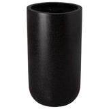 Tall Cylinder Terrazzo Round Planter Outdoor Planters LOOMLAN By Emissary