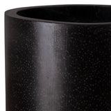 Tall Cylinder Terrazzo Round Planter Outdoor Planters LOOMLAN By Emissary