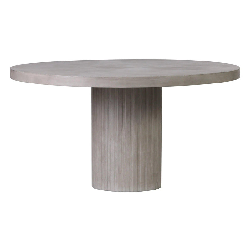 Tama Round Dining Table - Slate Gray Outdoor Dining Table Outdoor Dining Tables LOOMLAN By Seasonal Living