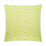 Tarzan Citrus Yellow Throw Pillow With Insert Throw Pillows LOOMLAN By D.V. Kap