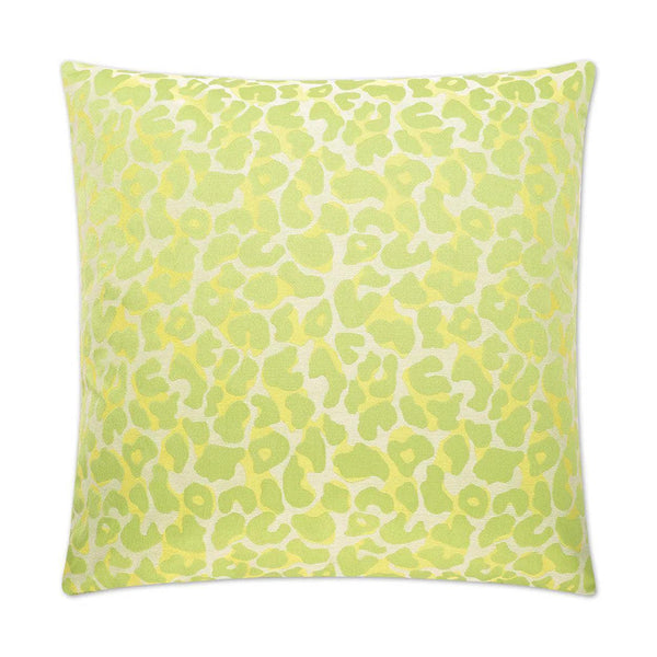 Tarzan Citrus Yellow Throw Pillow With Insert Throw Pillows LOOMLAN By D.V. Kap