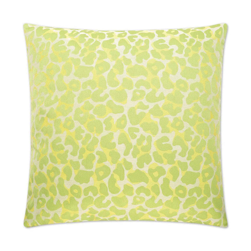 Tarzan Citrus Yellow Throw Pillow With Insert Throw Pillows LOOMLAN By D.V. Kap