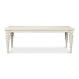 Teagan Dining Table Antique White Dining Tables LOOMLAN By Sarreid