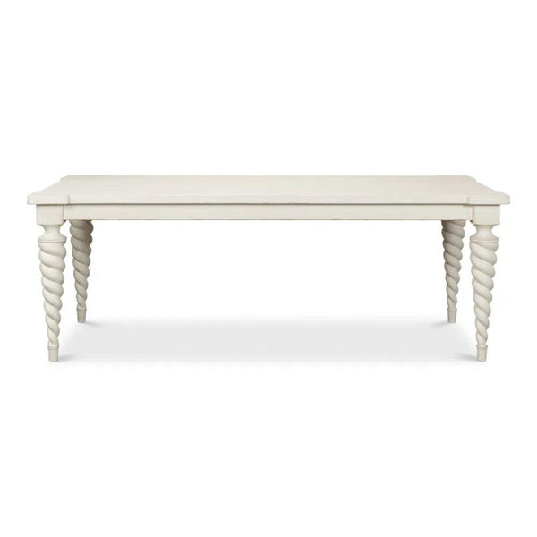 Teagan Dining Table Antique White Dining Tables LOOMLAN By Sarreid