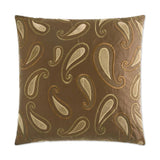 Terme Brown Throw Pillow With Insert Throw Pillows LOOMLAN By D.V. Kap