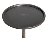 Terni Iron Round Side Table Side Tables LOOMLAN By Noir