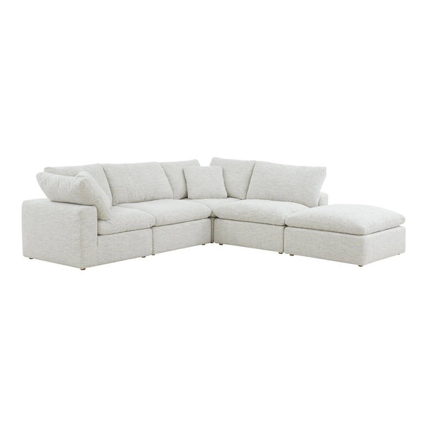 Terra Condo Dream Polyester Upholstered Modular Sectional Modular Sofas LOOMLAN By Moe's Home