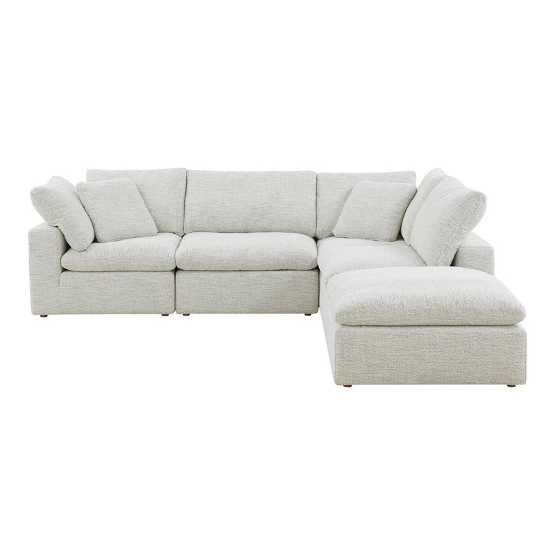 Terra Condo Dream Polyester Upholstered Modular Sectional Modular Sofas LOOMLAN By Moe's Home