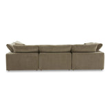 Terra Dream Polyester Upholstered Green Modular Sectional Modular Sofas LOOMLAN By Moe's Home