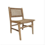 Terra Outdoor Armless Dining Chair Outdoor Dining Chairs LOOMLAN By Artesia