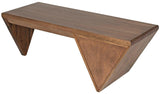 Tetramo Wood Brown Desk Home Office Desks LOOMLAN By Noir