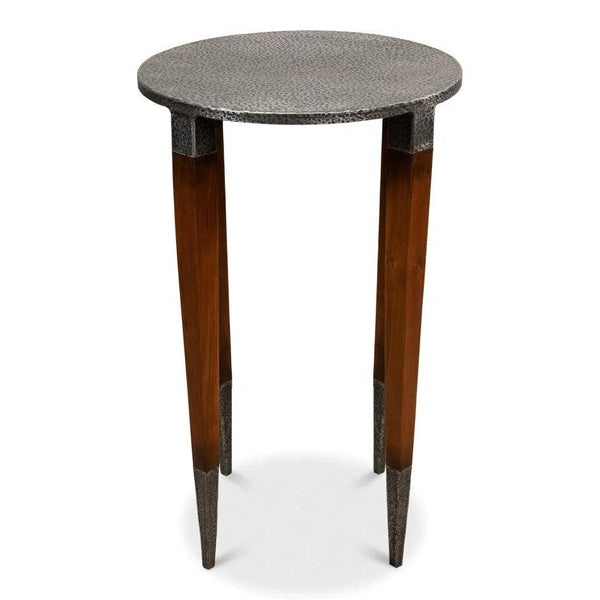 The Burnford Round Table Side Tables LOOMLAN By Sarreid