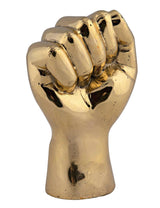 The Solidarity Fist Antique Brass Sculpture Statues & Sculptures LOOMLAN By Noir