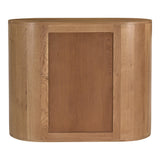 Theo Natural Wood Cabinet Accent Cabinets LOOMLAN By Moe's Home