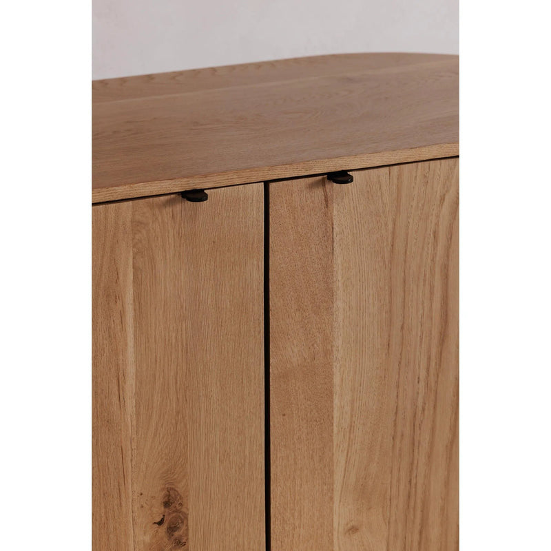 Theo Natural Wood Cabinet Accent Cabinets LOOMLAN By Moe's Home