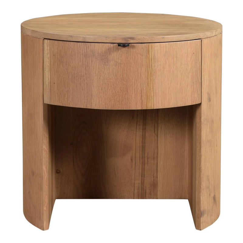 Theo Wood One Drawer Nightstand Nightstands LOOMLAN By Moe's Home