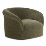 Thora Polyester Upholstered Lounge Armchair Lounge Chairs LOOMLAN By Moe's Home