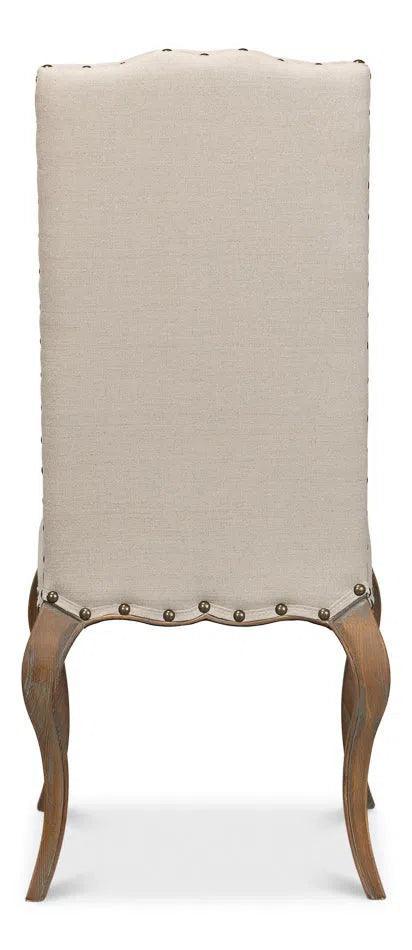 Thorne Linen Upholstered Armless Dining Chair (Set Of 2)