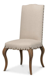 Thorne Dining Chairs Set of 2 Beige Dining Chairs LOOMLAN By Sarreid
