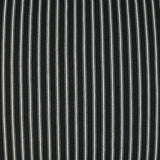 Ticking Black Stripes Black Large Throw Pillow With Insert Throw Pillows LOOMLAN By D.V. Kap