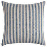 Ticking Stripe Decorative Pillow With Insert Throw Pillows LOOMLAN By LOOMLAN