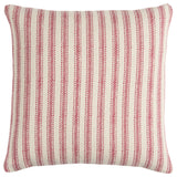 Ticking Stripe Decorative Pillow With Insert Throw Pillows LOOMLAN By LOOMLAN