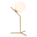 Tirol Table Lamp Brass Table Lamps LOOMLAN By Zuo Modern