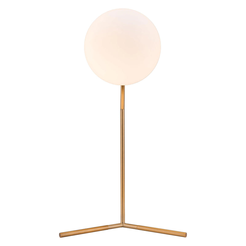 Tirol Table Lamp Brass Table Lamps LOOMLAN By Zuo Modern