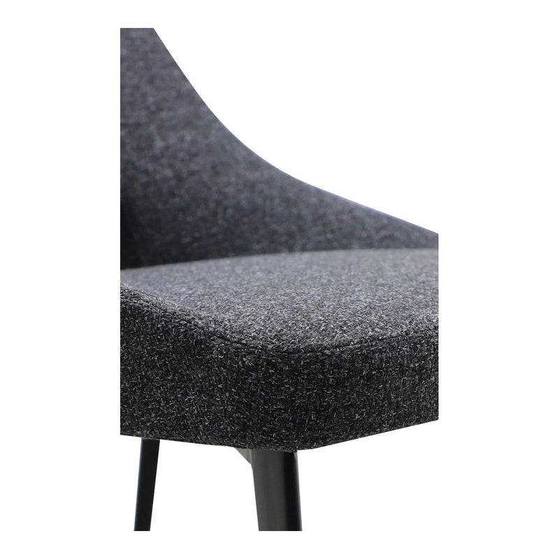 Tizz Contemporary Polyester Upholstered Dining Chair