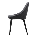 Tizz Contemporary Polyester Upholstered Dining Chair