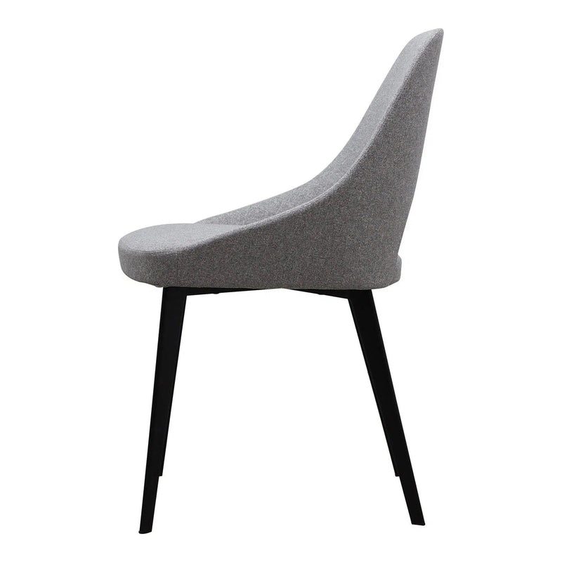 Tizz Contemporary Polyester Upholstered Dining Chair