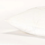 Tonal Geometric Ivory Pillow With Insert Throw Pillows LOOMLAN By LOOMLAN