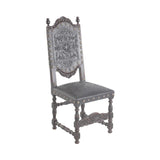 Tooled Leather Dining Chair Del Rey Dining Chairs LOOMLAN By Peninsula Home