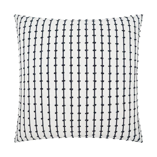 Topsy Domino White Throw Pillow With Insert Throw Pillows LOOMLAN By D.V. Kap