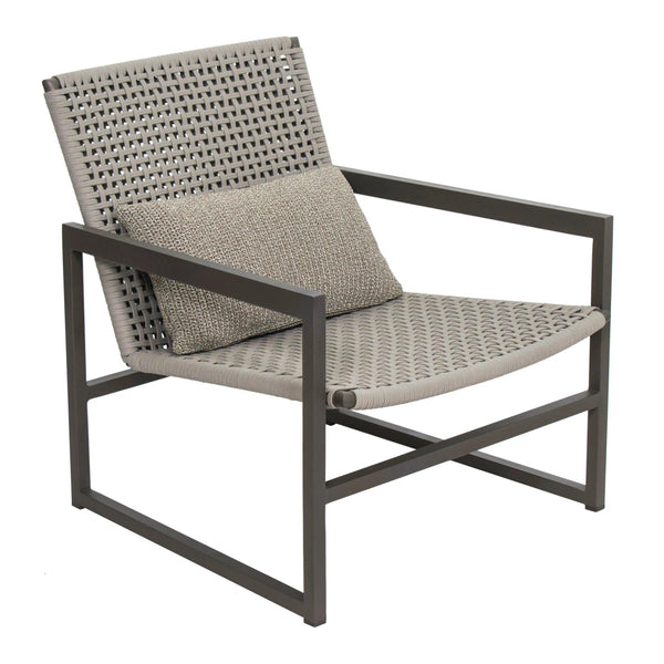 Torres Strait Lounge Chair - Nut Brown Outdoor Outdoor Lounge Chairs LOOMLAN By Seasonal Living