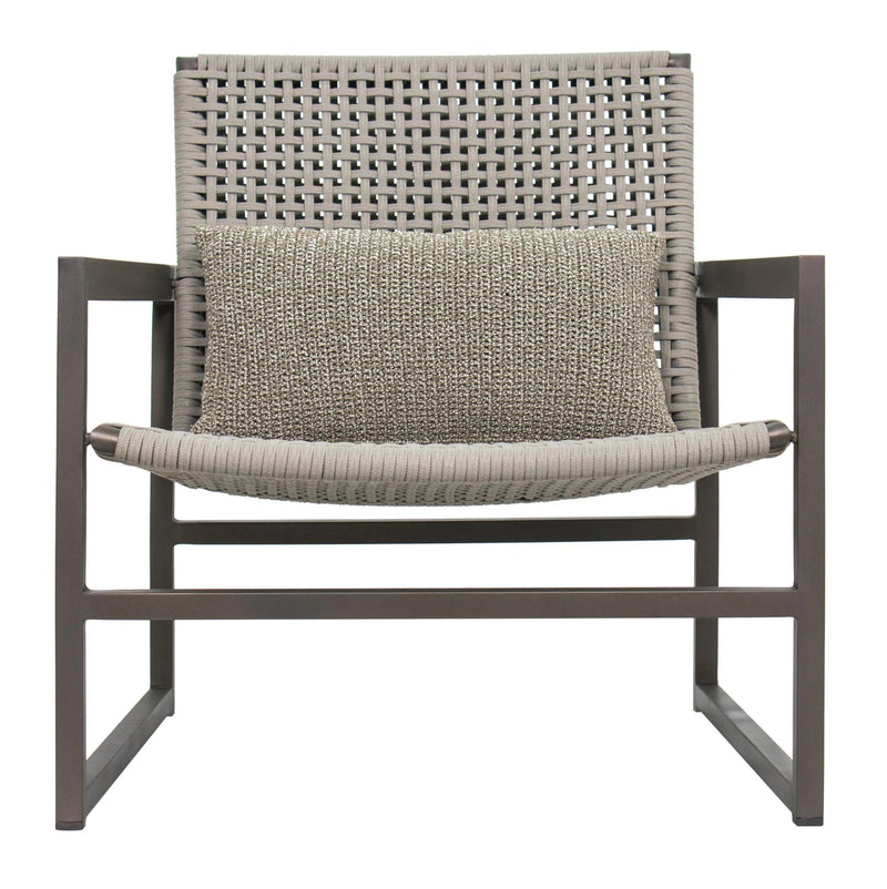 Torres Strait Lounge Chair - Nut Brown Outdoor Outdoor Lounge Chairs LOOMLAN By Seasonal Living