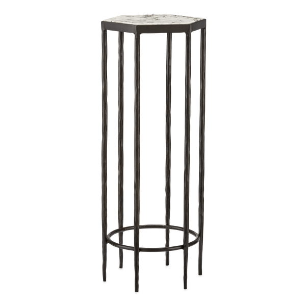 Tosi Marble Accent Table Side Tables LOOMLAN By Currey & Co