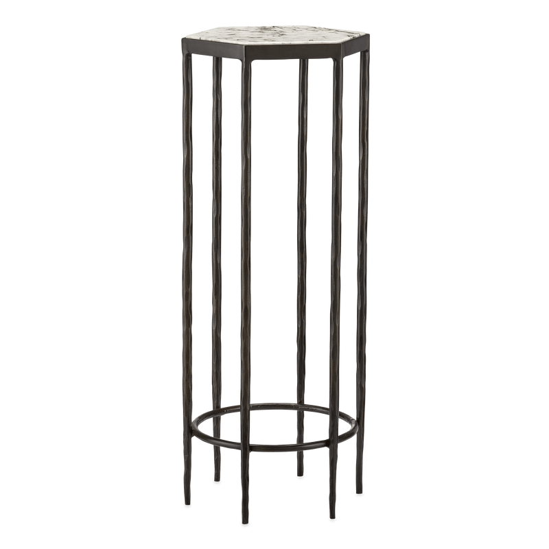 Tosi Marble Accent Table Side Tables LOOMLAN By Currey & Co