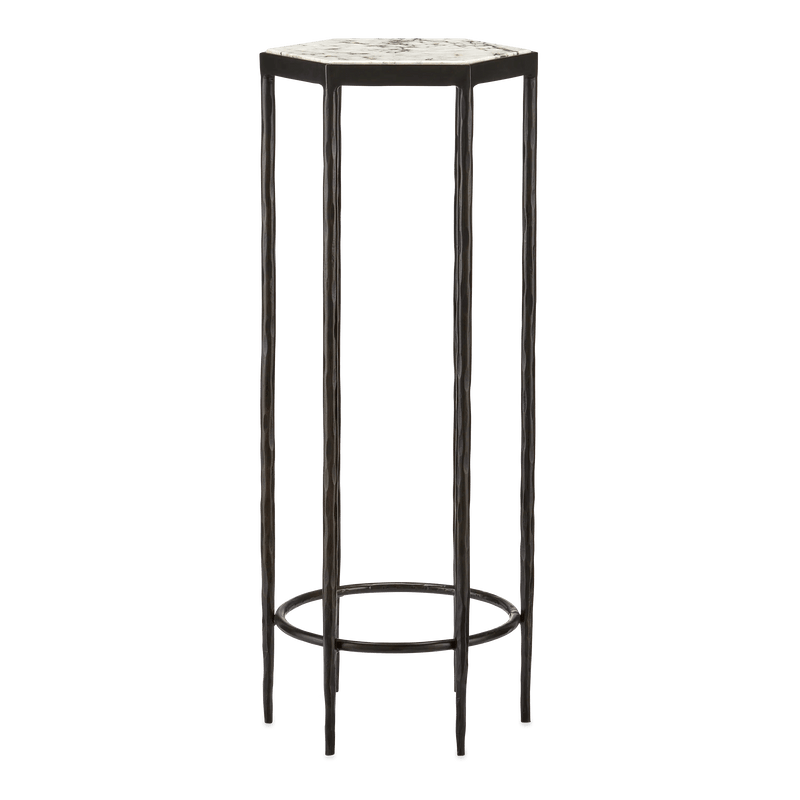 Tosi Marble Accent Table Side Tables LOOMLAN By Currey & Co