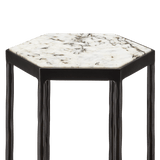 Tosi Marble Accent Table Side Tables LOOMLAN By Currey & Co