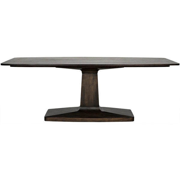 Travis Table, Ebony Walnut Dining Tables LOOMLAN By Noir