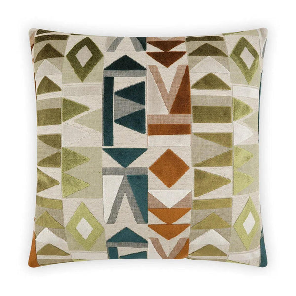 Traydon Woodland Green Throw Pillow With Insert Throw Pillows LOOMLAN By D.V. Kap